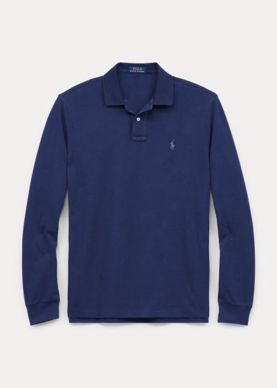 Polo Ralph Lauren Classic Fit Langærmet Polo Herre Danmark (JDSUI2358)